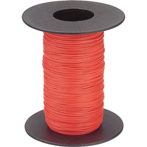 110-0-100 Fil de câblage 1 x 0.04 mm² rouge 100 m S632952