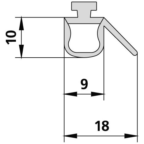 Kermi 2534095 47104 3x Dichtleiste FW3 (1/2)