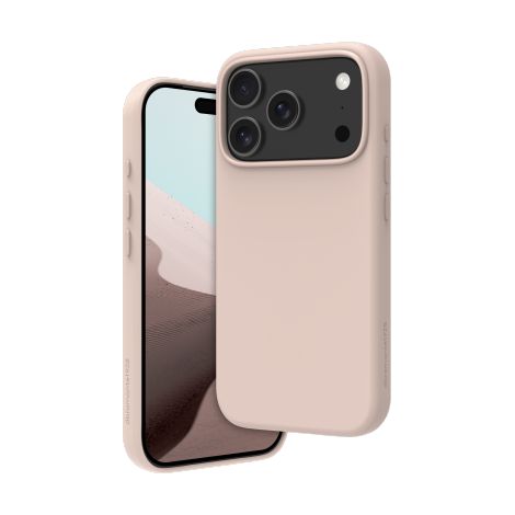dbramante 1928 Roskilde MS icon - Coque de protection pour iPhone 17 Pro compatible avec MagSafe (rose sable) (1/3)
