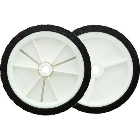 1 Roue De Tondeuse,Diamètre 150 Mm,Axe 12,8 Mm,Caoutchouc Et Plastique,Tondeuse Électrique Et Thermique (1/5)