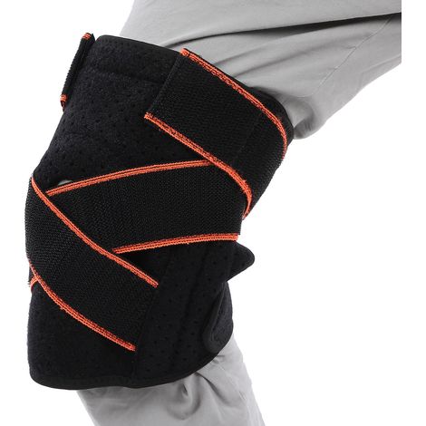 Kniebandage aus Neopren mit Kompressionswirkung – Linderung von Gelenk- und Meniskusschmerzen, ideal für Sport (1/5)