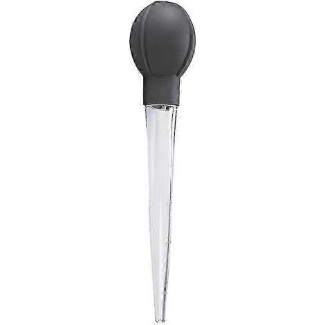 Pipette à huile de cuisine 28 ml pour dinde, poulet et grillades, seringue à succion pour huile alimentaire, tube transparent (1/5)