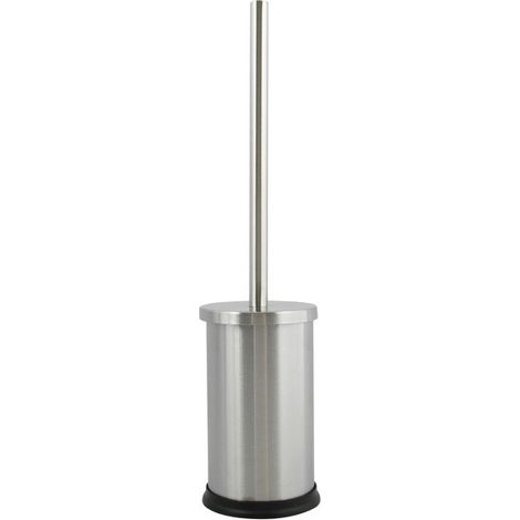 Brosse Wc avec support Acier Inox Finition matte MSV (1/2)