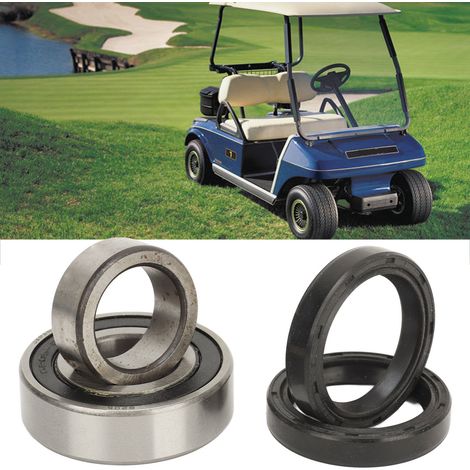 Kit de roulement de demi-arbre, bague de roulement d'essieu arrière et kit de joint d'huile 1013794, convient aux Club Cars et aux voiturettes de golf. (1/5)