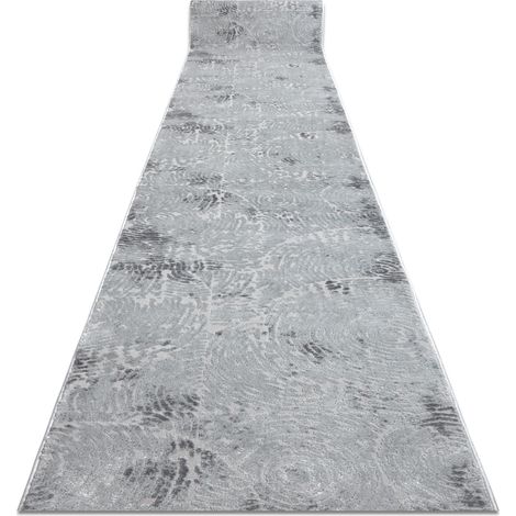 Läufer Strukturell MEFE 8725 zwei Ebenen aus Vlies grau 120 cm grey 120x300 cm