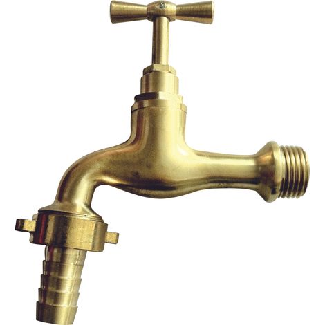 Utilia RUBINETTO PORTAGOMMA IN OTTONE LUCIDATO MIS. 3/4 10.00 pz