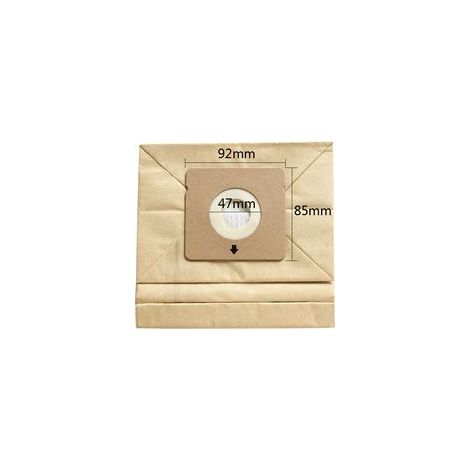 10 bolsas para aspiradora Aspirador RO1717 RO1733 RO1751 bolsa de papel bolsa de basura filtro de polvo ZR0039 aspiradora de agua y polvo H200 (1/4)