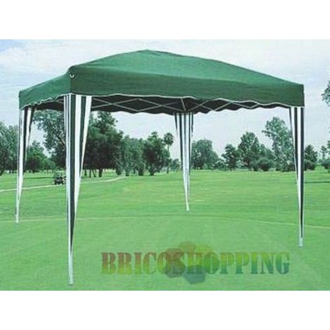 Gazebo Pieghevole Rapido Rapid Ripieghevole Apertura Veloce 3x3 Borsa Verde