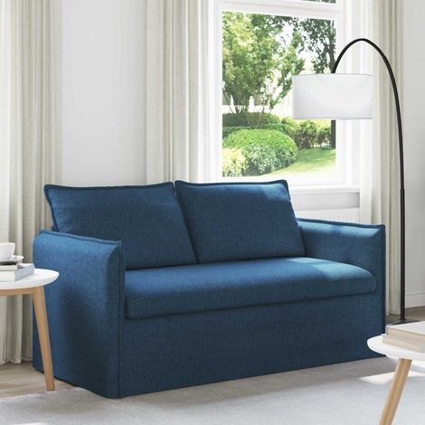 Sofa Blau 156 x 82 x 85 cm Stoff