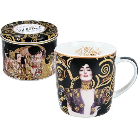 Carmani, tazza in latta - Gustav Klimt/Judith