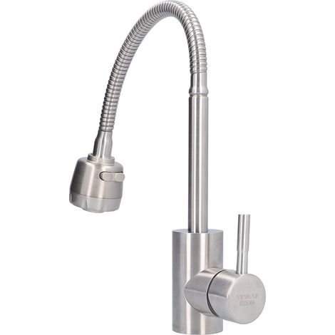 Rubinetto universale per lavello da cucina, doccia, lavabo per verdure, in acciaio inossidabile, per la casa, per cucina, bagno, ecc.