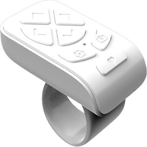 Bague télécommande Bluetooth à défilement pour téléphone, tablette et appareil photo, B (1/5)