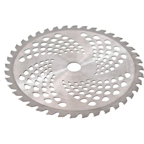 Hochwertiges Hartmetall Kreissägeblatt 255x25,4mm 40 Zähne - Robuste Schneideklinge für Motorsensen & Freischneider