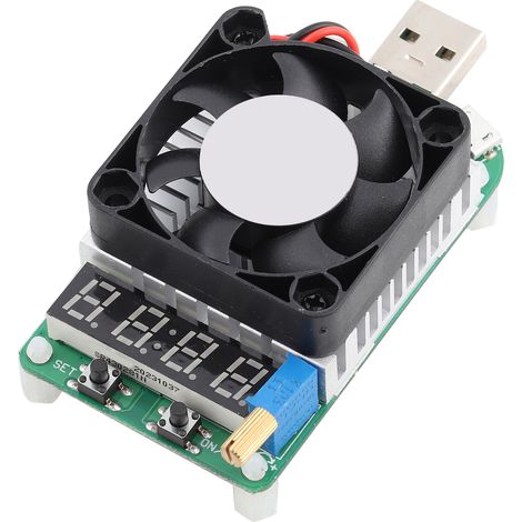 LD35 USB Electronic Load Digital Display Battery Test  Adjustable Resistor Voltage Current Mete