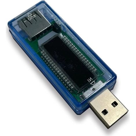 Testeur de tension et de courant USB avec affichage numérique pour une mesure précise de 4 à 20 V 0-3 A dans les téléphones et tablettes (1/5)