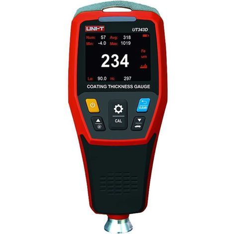 Instrumento de medida uni-t ut343d 0-1250 µm precisión ±3%