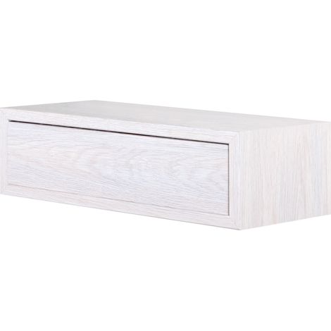 Mensola da Parete 1 Cassetto 45x13,4x20 cm in Fibra di Legno Lego Rovere Imperiale (1/5)