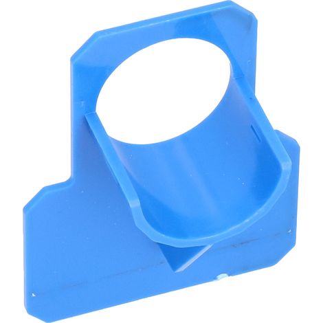 Lot de supports de fixation pour tuyaux de piscine, diamètre 30-37 mm, accessoires de plomberie bleus. (1/5)