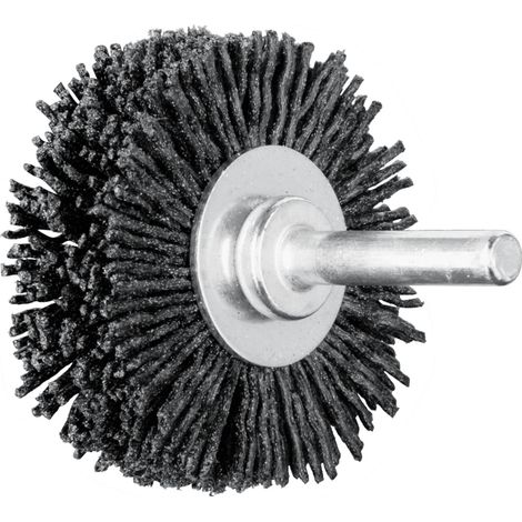 PFERD Rundbürste ungezopft RBU Ø 50x15 mm Schaft-Ø 6 mm Keramik-Filament-Ø 1,10mm Korn 120 (1/5)
