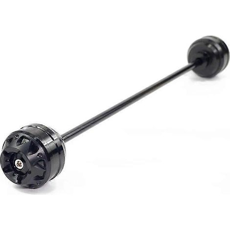 Sturzpads für Vorder- und Hinterradachse/Gabel von Yamaha MT-07 FZ-07, XSR700, Motorradständer, Schrauben, Schwingenaufnahmen, MT-FZ-07 – nur hinten, grau