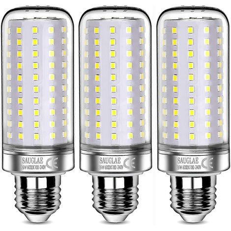 25-W-LED-Lampen, entsprechen einer 25-W-Glühbirne, 2500 lm, kaltweiß (3000–6500 K), E27-Schraubsockel (1/3)