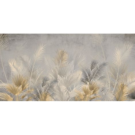 Papier peint panoramique - Plantes tropicales - 130 cm x 65 cm (1/2)