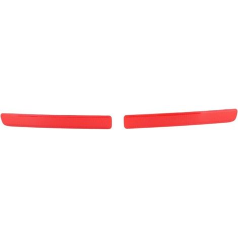 1 paire de réflecteurs de pare-chocs arrière XFF500030 rouge gauche droite de remplacement pour Land Rover Discovery 3 2004 à 2009 (1/5)