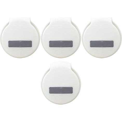 Lot de 4 pinces de suspension multifonctions en plastique