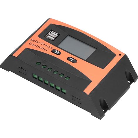 Solar-Laderegler 12V/24V Auto PWM Wasserdichter Ladeschutzregler für den Heimgebrauch 30A (1/5)