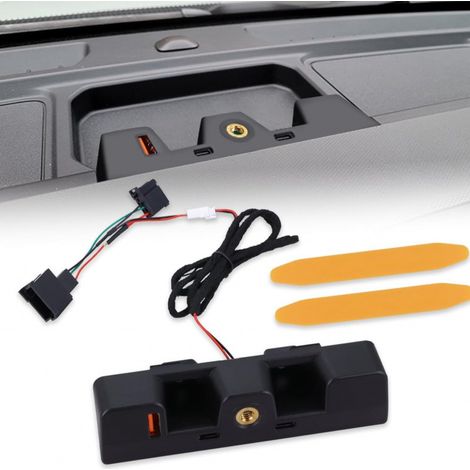 Adaptateur USB pour Ford Bronco, Hub Chargeur Tableau de Bord 2/4 Portes, Accessoire Intérieur Voiture-Alovez-WCY (1/5)
