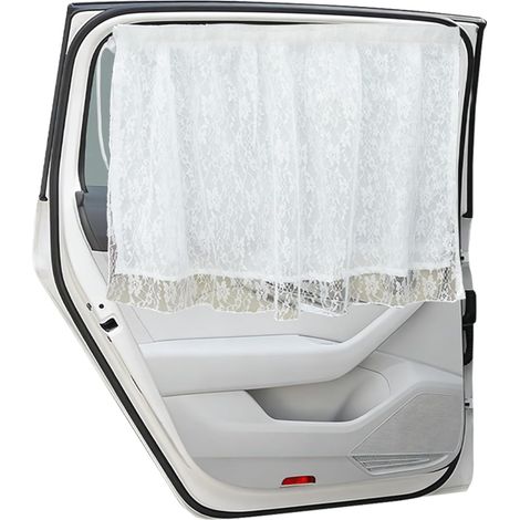 Dentelle Pare Soleil Voiture Bébé, Protection UV par Soleil Voiture Bebe, Protection Solaire Voiture Universelle, Protege Soleil Voiture Bebe, Pare-Soleils Auto Mignon (1/5)