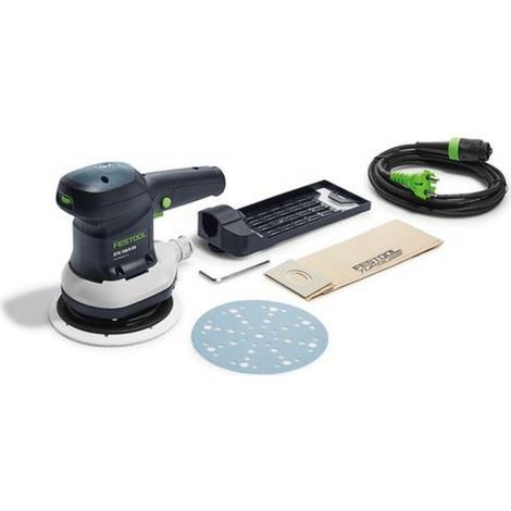 Festool – Ponceuse excentrique 150mm 310W – Course de ponçage 5mm – Vitesse 4000-10000 min⁻¹ – Pour ponçage bois et métal (1/10)