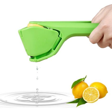 Exprimidor de limones, Reutilizable, Diseño plano plegable, Fácil de usar, limas, mandarinas, naranjas y otras frutas, Naranja (1/5)