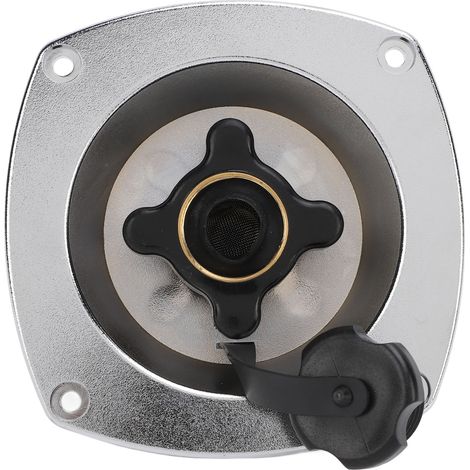 Prise d'eau ville avec réducteur et clapet anti-retour - Raccord chromé PP pour camping-car, caravane et bateau, installation facile (1/5)
