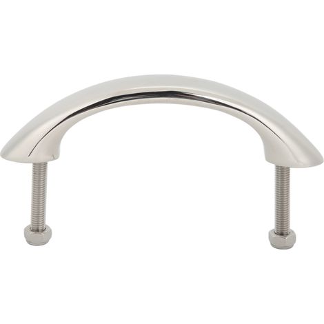 Maniglia per barca da 170 mm realizzata in acciaio inox 316 lucidato a specchio e resistente alla ruggine, ideale per yacht, camper, autobus e camion. (1/5)