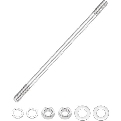 Tige Filetée Double M10x210mm 304 Acier Inoxydable Fixation Vis (1/5)