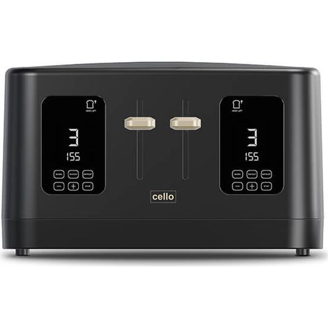 Cello 4 Slice Digital Toaster Black (1/4)