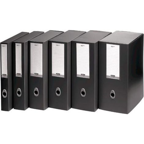 Fellowes Scatola Progetto Plus VIP Dorso 15 Cm Grigio Antracite - Conf. 5 Pezzi