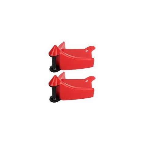 BRAVIX Support de Voiture pour Cale de Pneu, 2 Pièces de Cale de Roue de Voiture, Outil de Lavage, Inserts de Pneu, Enrouleur de Roue Pratique Portable (1/4)