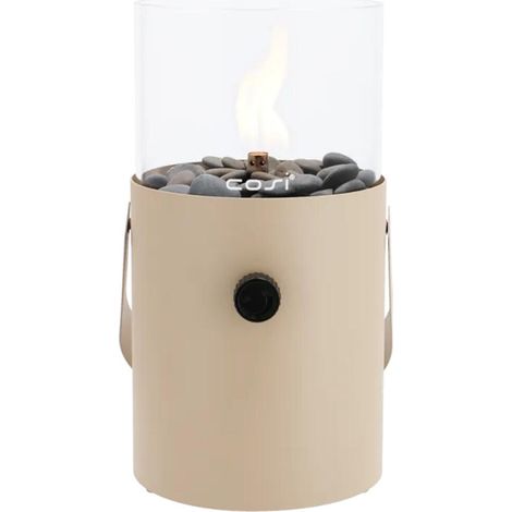 scoop Original sandy, Propan-/Butangas, Metall, 0,4 kW, Brennstoffverbrauch: max. 30 Gramm/Stunde, beige, Ø 16 x 30 cm (1/4)