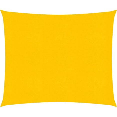Maison Exclusive - Sonnensegel 160 g/m² Quadratisch Gelb 4x4 m HD