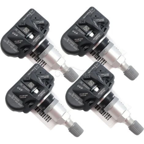 (4 pièces) A0009054104 Capteurs de pression des pneus pour véhicules Mercedes-Benz Classe A, Classe B, CLA, GLB, GLS (2019-2020) - 433 MHz (1/5)