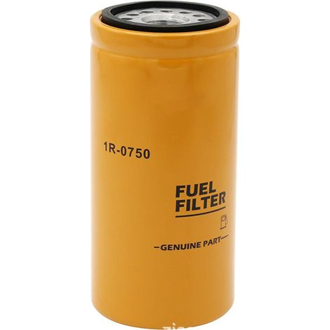 Filtres à gazole 1R-0750 pour engins de chantier (pelles hydrauliques, chargeuses, compacteurs, finisseurs) - Disponibles en stock (1/5)