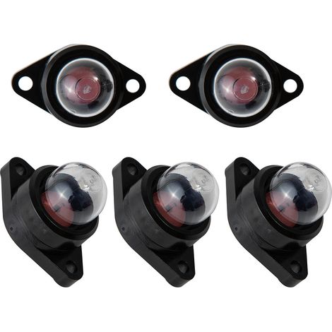 BEBUSINGOTO Paquete de 5 bombillas de aceite para carburador para motosierras Poulan - Reemplaza los modelos 530071835, 530047213 y más (5 piezas) (1/5)