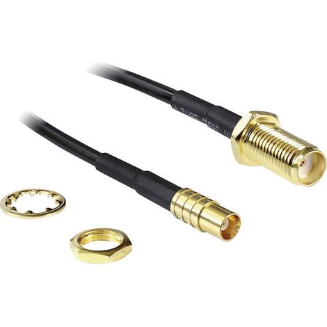DeLOCK - Câble d'antenne - SMA (F) - MCX (M) - … (1/4)