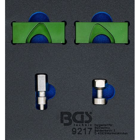 BGS Carrello officina inserto 1/6: Kit attrezzi regolazione motore per Alfa Romeo 2.0 JTS - 9217 (1/2)