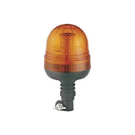 LED Rundumleuchte Orange mit Magnetfuß, Blinkleuchte