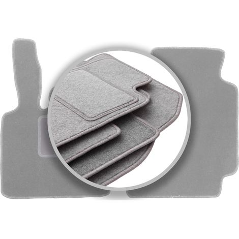 Tappetini auto grigi per: Smart ForTwo I con zampa (1998-2007) (1/5)