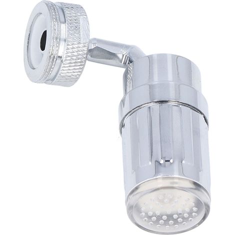 Moderne LED-Dreifarben-Wasserarmatur mit Temperaturregelung für Bad und Küche, 3/4-Zoll-Außengewinde (1/5)