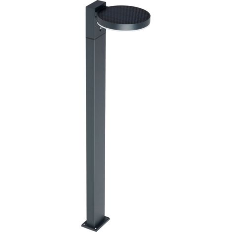 Borne ORA SOLAR 80cm gris anthracite 3000K 300lm 4,4W IP54 - EUROPOLE - 69885